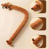 Durable Stuffed Toys for Pets Plush Squeaky Dog Toy, Long Strip Animal Chew Interactive Training Tug-of-War Toy Small to Medium Dogs Biting