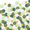 Green Confetti Glitter Golden Greenery Scatter Table Decoration Surprise Paper Craft Anniversary Supplies Birthday Party Bridal Baby Shower Party