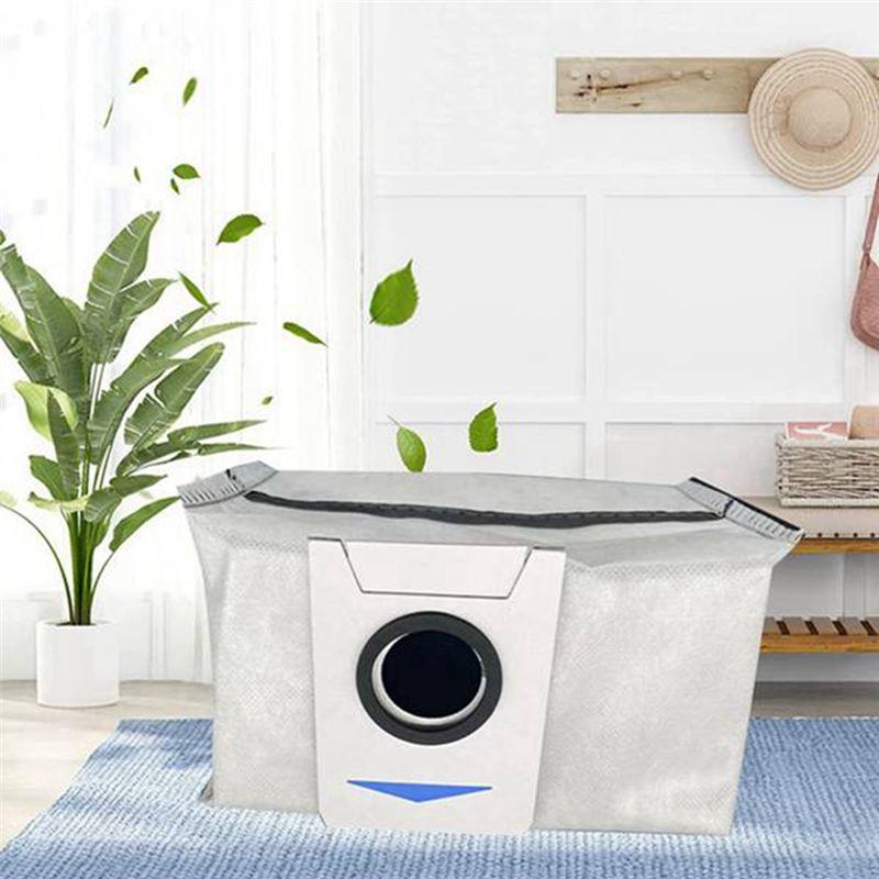 AEE4-9Pcs For Ecovacs Debot / T20 Pro / X1 OMNI / T10 Omni / Robotic Vacuum Cleaner Dust Bag Accessory Spare Part