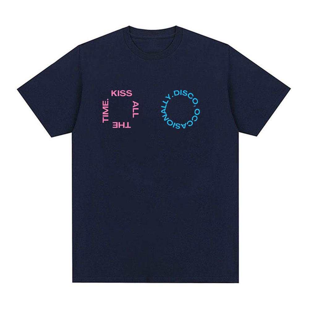 Harry Styles Tshirt Kiss All The Time Disco Occasionally Tour 2026 Print Tshirts Unisex Women Harajuku Oversized Cotton Y2K Tees