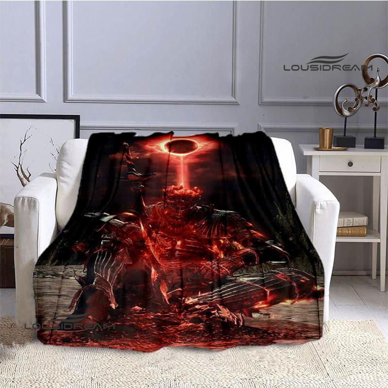3D Game D-Dark Souls Printed Blankets Warm Blanket Soft and Comfortable Home Travel Bed Blanket Picnic Blanket Birthday Gift