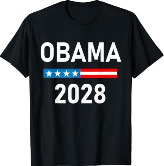 Obama for President Obama 2028 T-Shirt