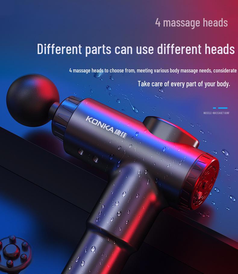 Mini Fascia Gun Smart Muscle Massager with Variable Speed Vibration for Relaxation and Sports Recovery.
