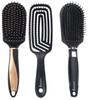 Midazzle Premium Cushioned, Paddle and 3D Hair Brush for Men & Women - Pack of 3 (HB1-15-18)