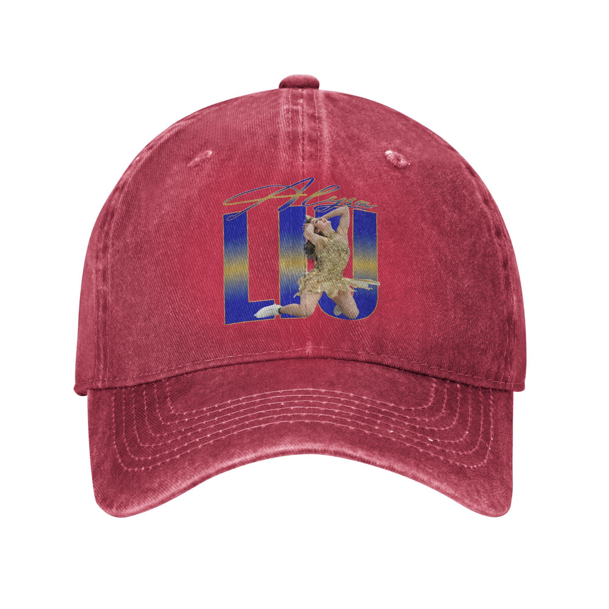 Alysa Liu Figure Skating  Trucker Hat Outfit For Unisex Women Baseball Caps  Vintage Wear Cap Adjustable One Size
