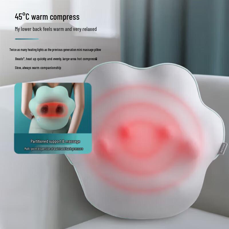 Philips Wireless Heated Back and Lumbar Massager Cushion CN plug (adapter included)