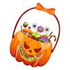 Transparent Halloween Pumpkin Gift Bags Elegant Plastic Party Favors For Kids Event Decorations Candy Bucket