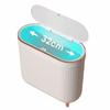 Deluxe Bathroom Toilet Waterproof Garbage Bin Kitchen Bedroom High Foot Garbage Bin Deluxe Paper Basket Garbage Bin
