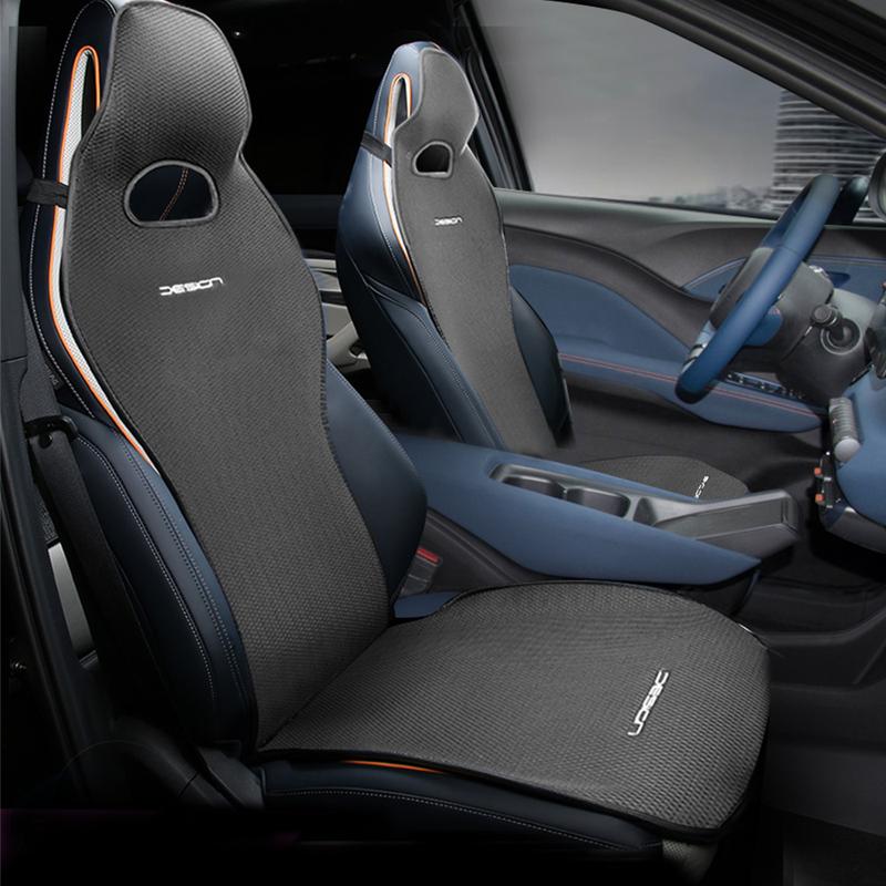 For BYD Dolphin MINI BYD SEAGULL Four Seasons Car Seat Cover Breathable Ice Silk Cushion Protector Pad Front Fit for Most Cars