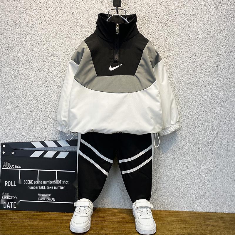 

Трендові сімейні вбрання в корейському стилі: 2024 Повсякденний весняно-літній одяг для хлопчиків та дівчаток 170 cm