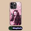 Demon Slayer Nezuko Phone Case for iPhone 16 15 14 13 12 11 Pro Max Plus Mini MagSafe Glass Colour Printing Cover Luxury