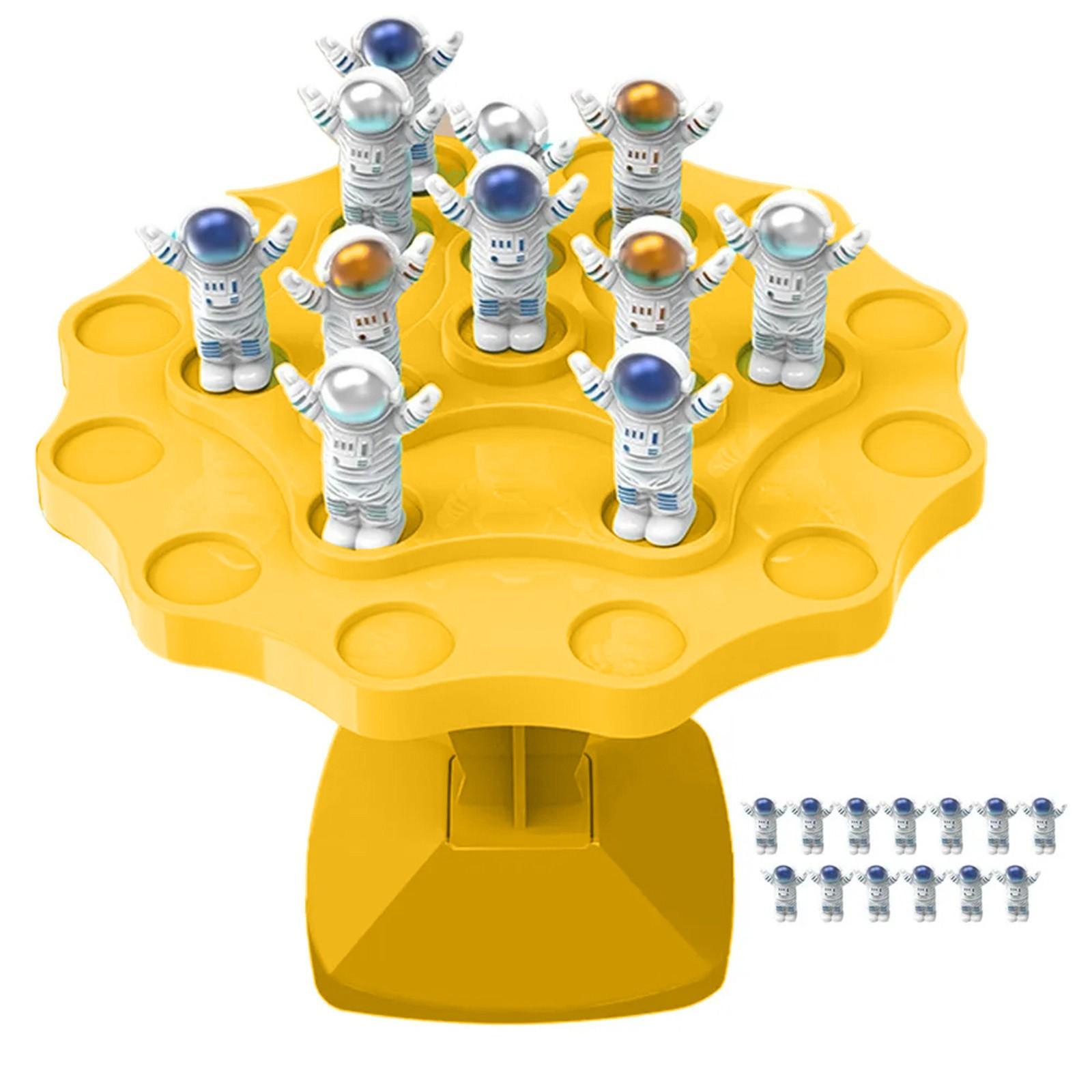 

Интерактивная игрушка-балансир развивает навыки равновесия, стимулирует интеллектуальное развитие, взаимодействие родителей и детей One Size жёлтый