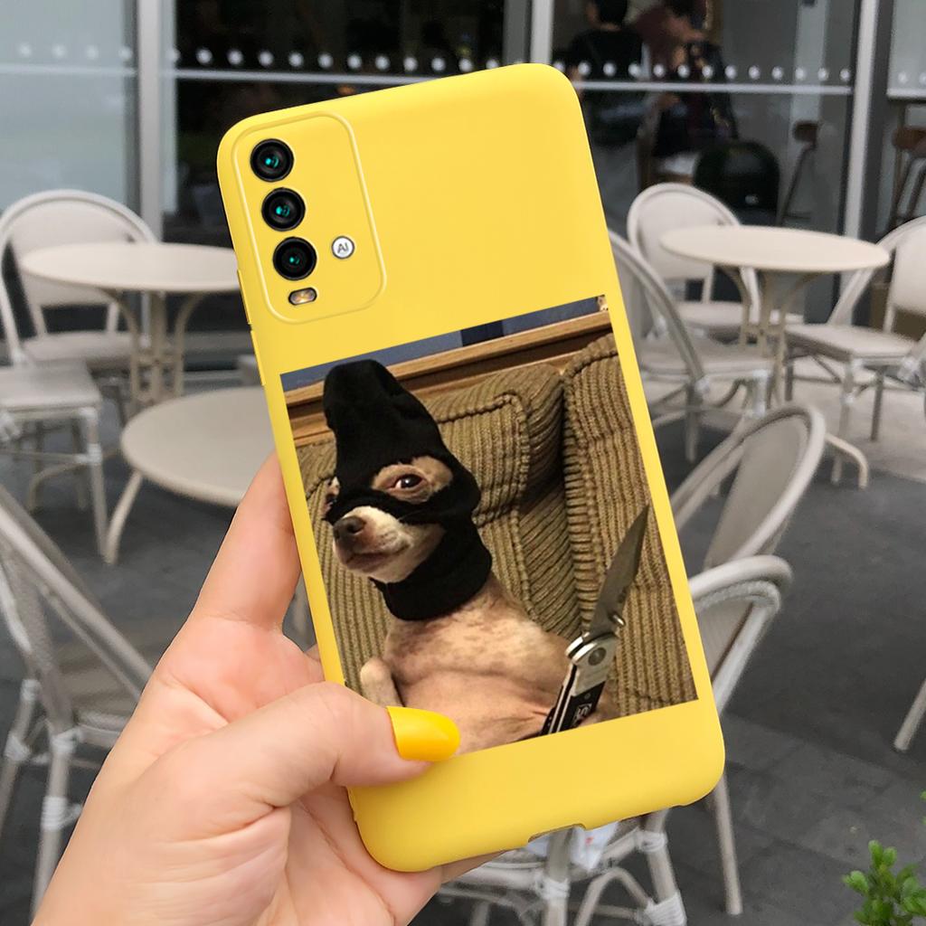 Cute Cat Case For Xiaomi Redmi 9T Phone Case on Redmi 9T Soft Silicone Back Covers For Xiaomi Redmi 9T 9 T Coque Fashion Bumper