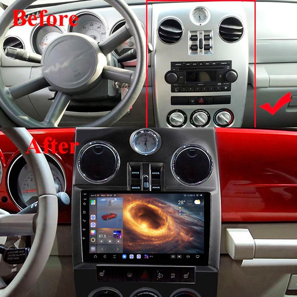 For Dodge Caliber PM 2009-2013 Navigation GPS Android Car Radio  Multimedia Player Stereo wifi+4G Carplay auto video
