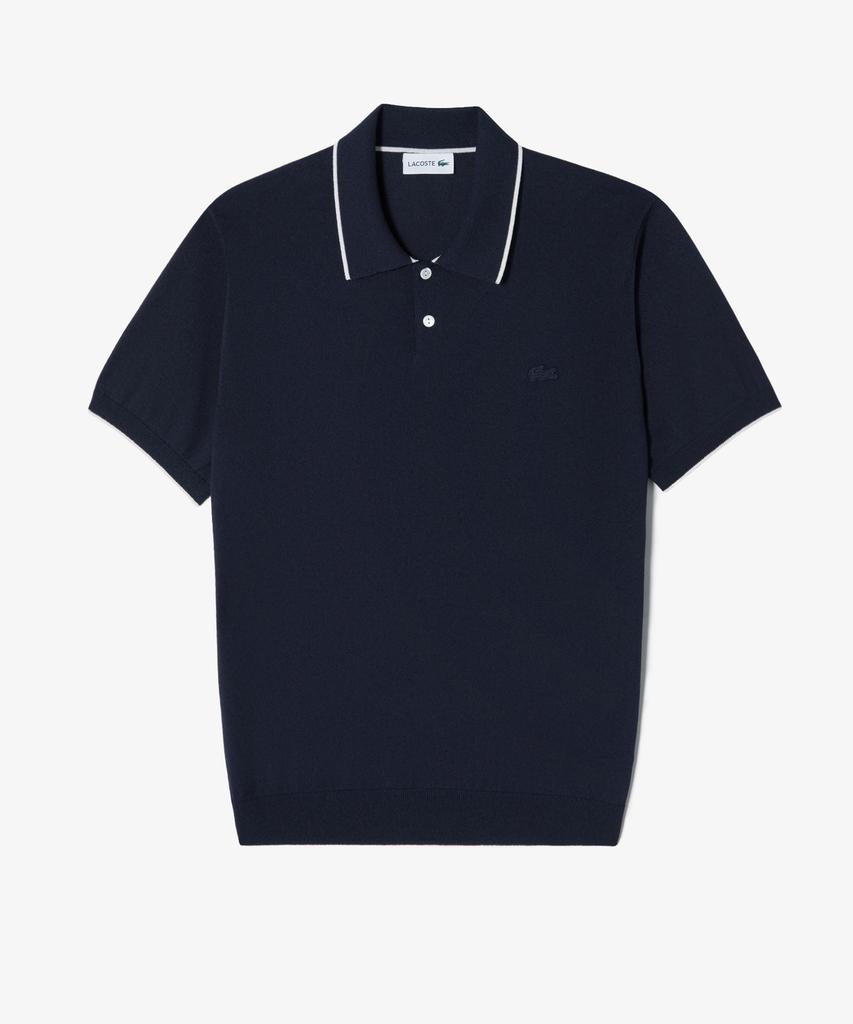 LACOSTE Men'S Tipping Paper Short Sleeve Sweater Polo Shirt Ph744E-56G 166