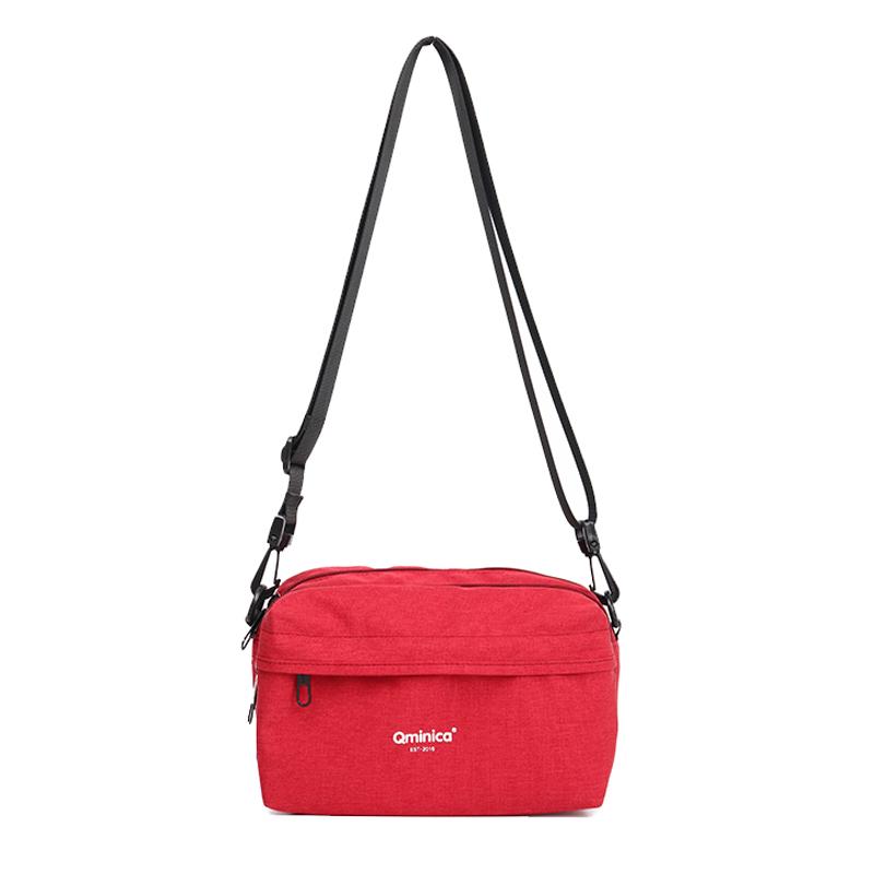 Black Waterproof Multifunctional Travel Passport Chest Bag - Portable, Large Capacity Crossbody Stroller Bag
