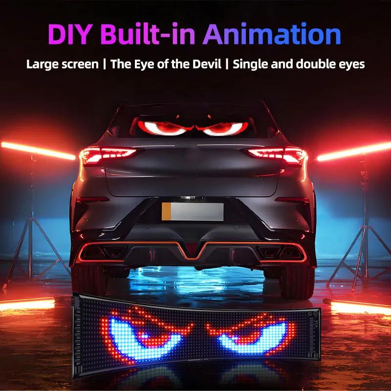 HTCZ7 App DIY Devil‘s Eye Dynamic Car Lamp For BMW 7 Series E23 E32 E38 E65 F01 G11 2/5 Series E88 F20 F21 F52 F40 E61 F10 F11 G30 G31