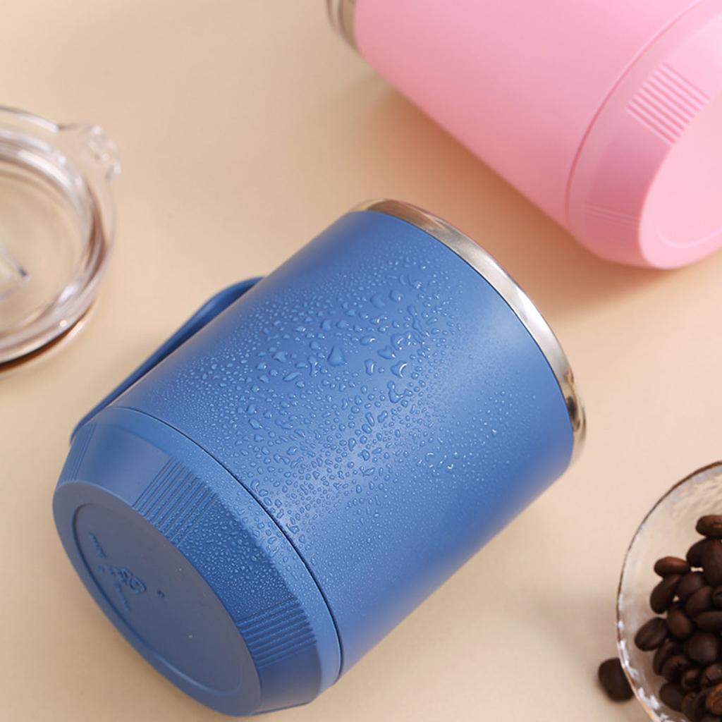 Coffee Mug 460ml 304 Stainless Steel Liner Leakproof Elegant Portable Mug for Outdoor Activities