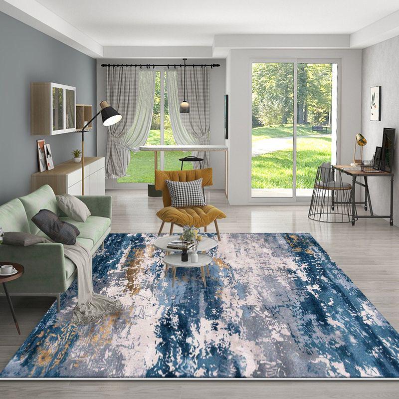 Abstract Large Area Carpet Living Room Nordic Style Decoration Sofa Area Rug for Bedroom Cloakroom Easy Clean Non-slip Floor Mat
