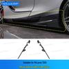 Compatible with McLaren 720S: BS Black Sail Carbon Fiber Front/Rear Lips, Side Skirts, Rear Wing, Fender, and Door Trim Strips.