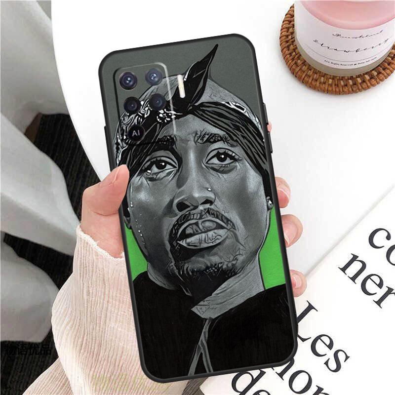 

Rapper 2pac Tupac Case For Oppo A18 A74 A57 A17 A77 A38 A58 A78 A98 A54 A94 A80 A60 A40 A96 A76 A16 A15 A5 Pro OPPO A60 4G