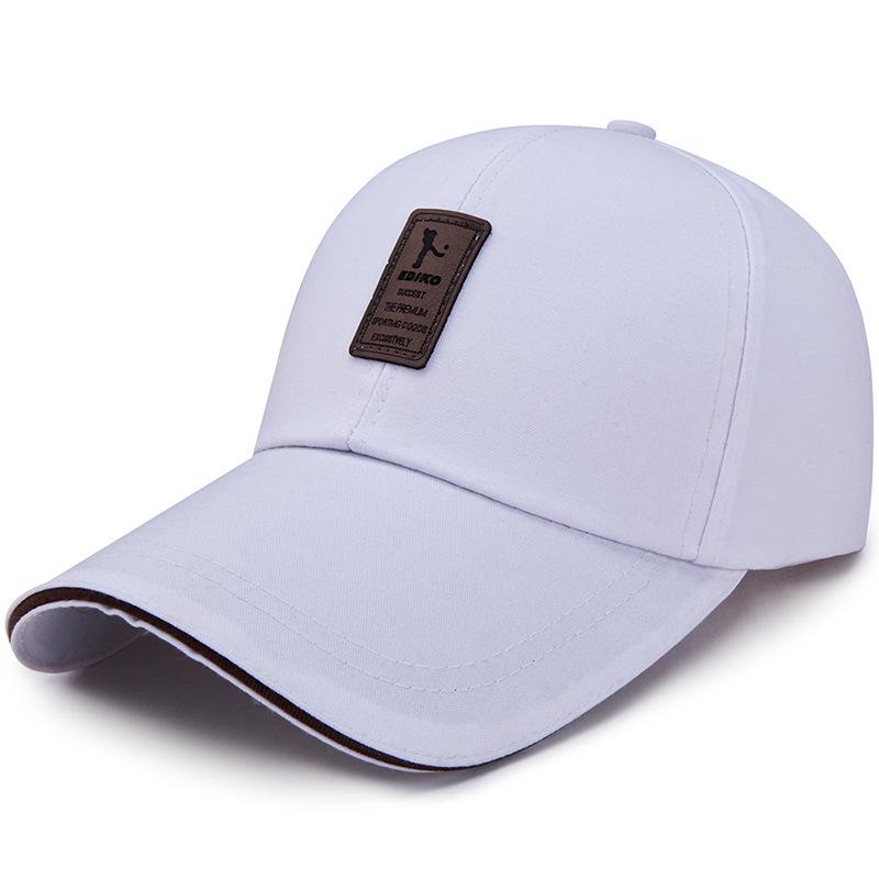 Men's Spring Brim Baseball Cap - Sun Protection, Casual Summer Golf Hat