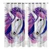 High Density Blackout Curtains Cartoon Curtains Cute Sweet Unicorn Digital Printing Blackout Curtains