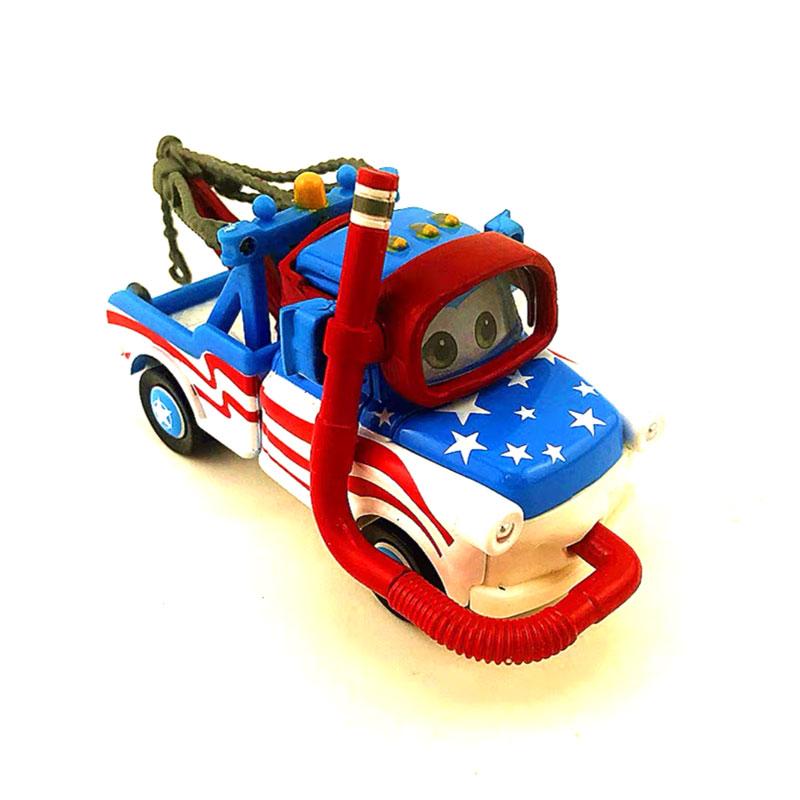 Pixar Cars 2 3 Lightning McQueen Diving Mater McQueen Series Diecast Metal Model Car Toys Children's Gift