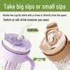OLOEY Dual-Drink Borosilicate Glass Cup