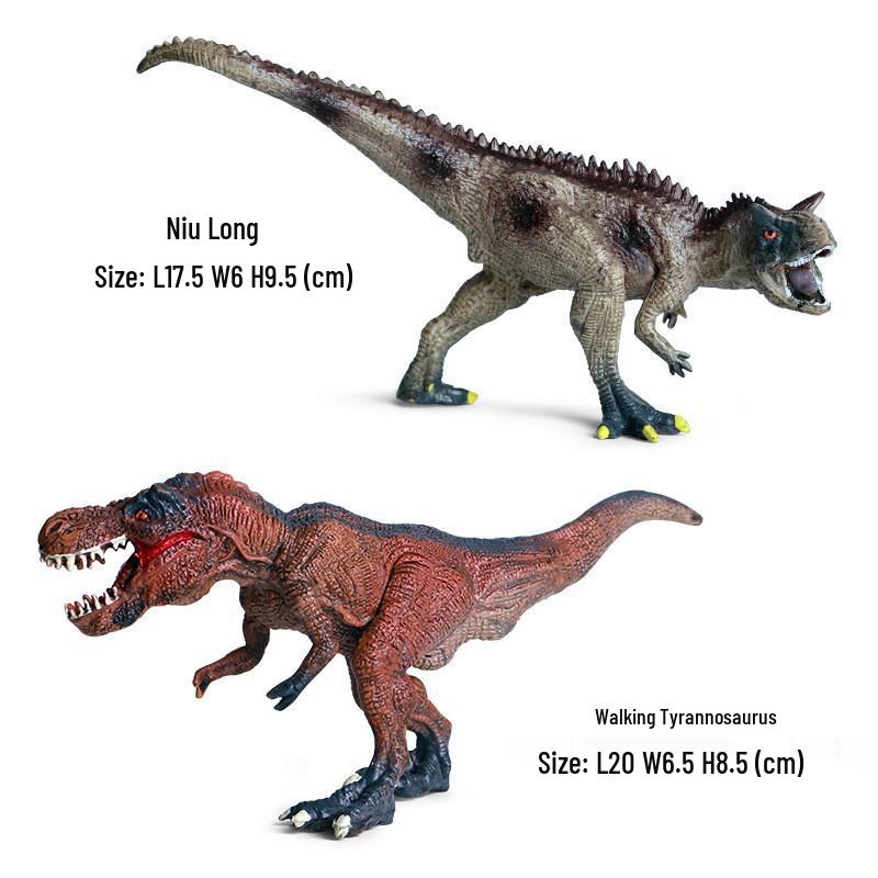 Children's Dinosaur Toy Set: King Kong, Tyrannosaurus Rex, Aurochs, Pachycephalosaurus, Spinosaurus, Therizinosaurus Model.