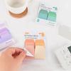60 Sheets Aesthetic Gradient Index Tabs Colorful Sticky Notes for Planner Journaling Page Markers Office School Supplies