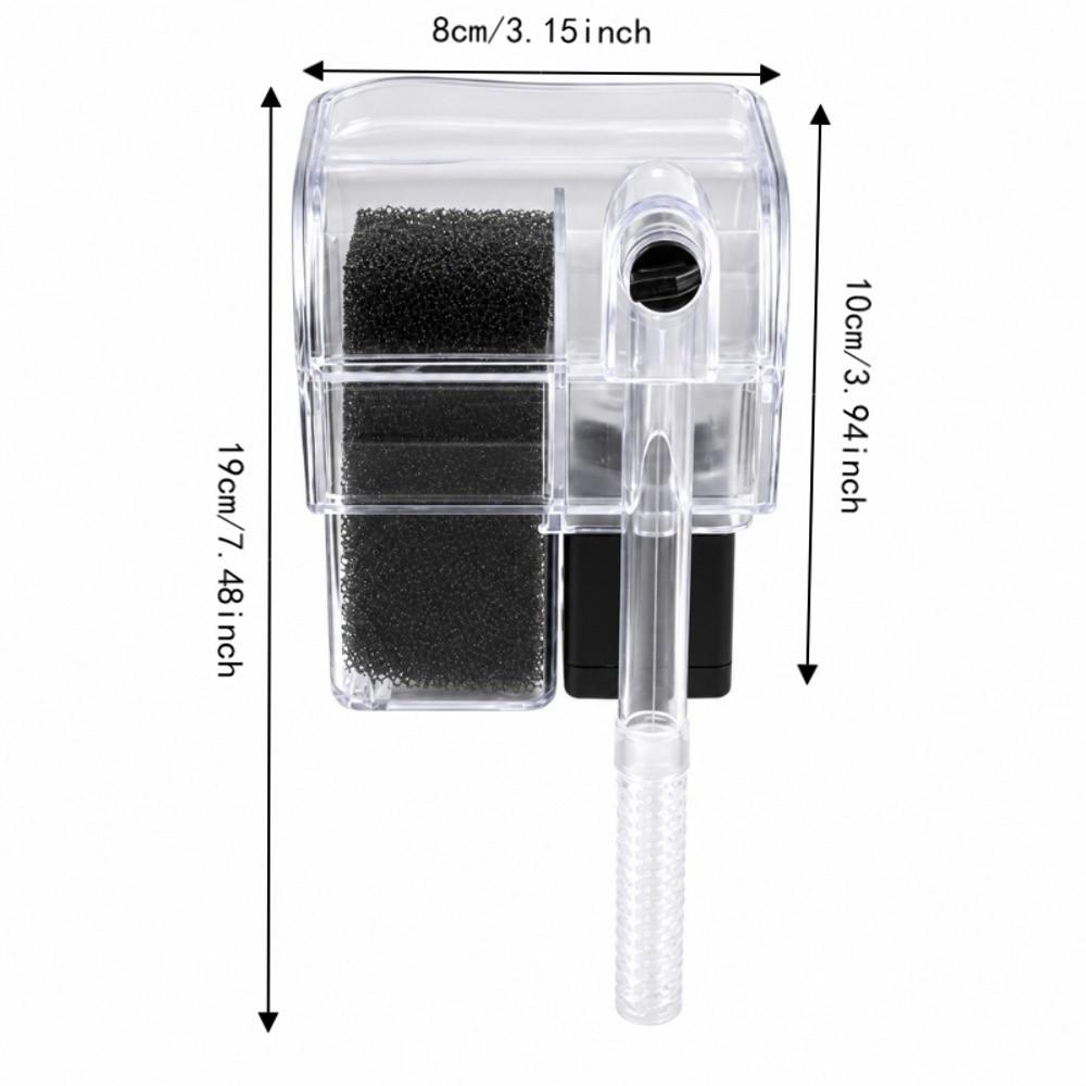 Hanging Design Aquarium Filter Adjustable Flow Fish Tank Water Filter External Filter  Fish Tank