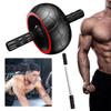 Single-wheel Abdominal Workout Roller Ergonomic Grip Abdominal Exercise Wheel  Beginners