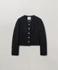 MOAT Diana Button Tweed Jacket (MOAT Black)