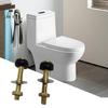 Leak Proof Toilet Tank Mounting Hardware Steel Screws Universal Split Toilet Tank Fastener For Split Toilet Replacement