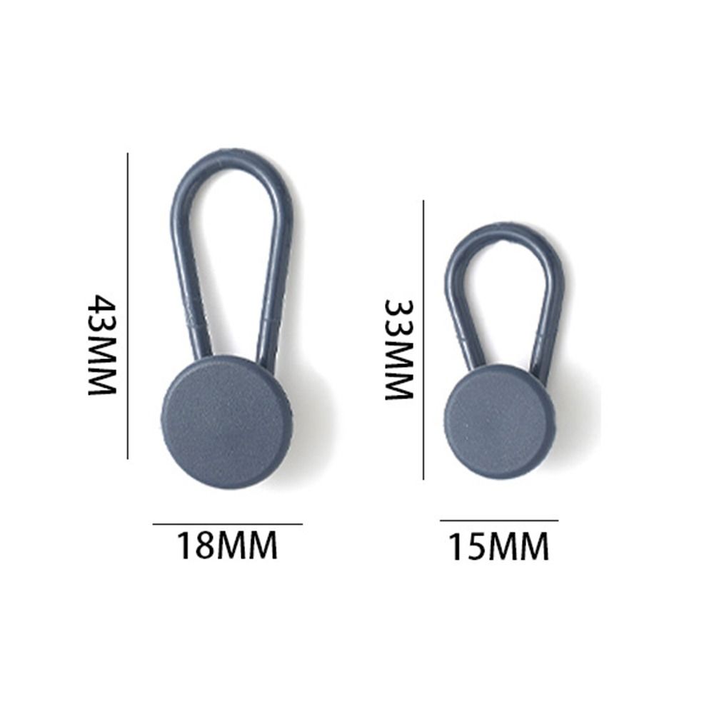 10PCS Sewing Accessories Jeans Retractable Button Adjustable Jeans Waist Button  Unisex