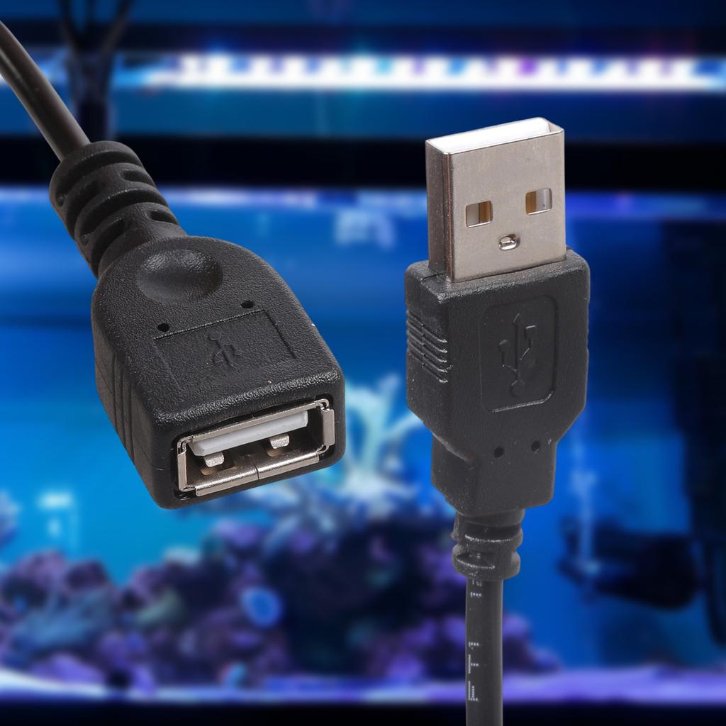 Small USB Timer Cord with 12 Hour Recycling Function Simple Operation Suitable for Lighting and Ventilation Systems