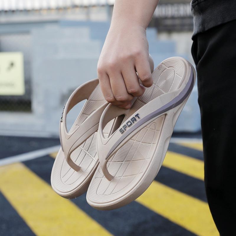 Flip-flops Men's Summer Trend Fashion Outer Wear Pinch Slippers Outdoor Casual Non-slip Beach Cool Slippers