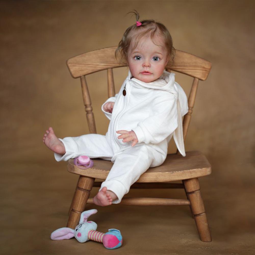 Suesue 60CM Realistic Handmade Reborn Baby Doll 60cm Cloth Body