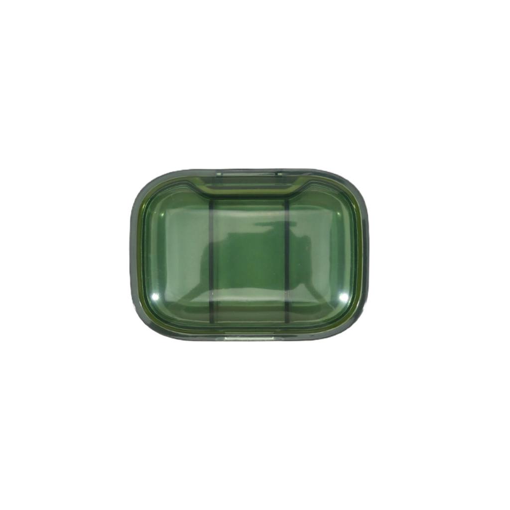 Portable Mini Small Medicine Box Compact Organizer for Early-Mid-Day Tablets 3 Compartment Pill Storage Container