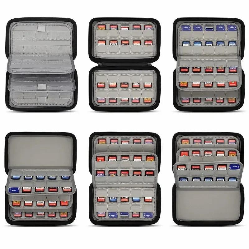80-Card Storage Case for Switch & PS Vita Game Cards – Hard Shell Protection