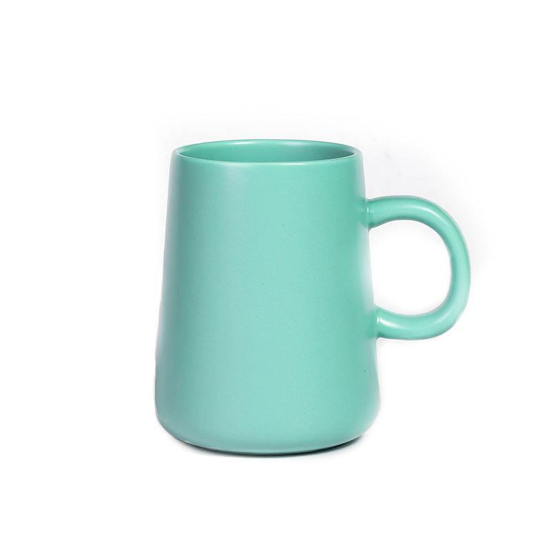 Ceramic Matte Large Capacity Coffee Cup Home Enterprise Gift Gift Prints