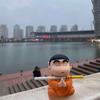 8cm Crayon Shin Chan Cos Buddha Good Luck Compassion Action Figure Funny Kawaii Doll PVC Model Toys Collection Children Toys