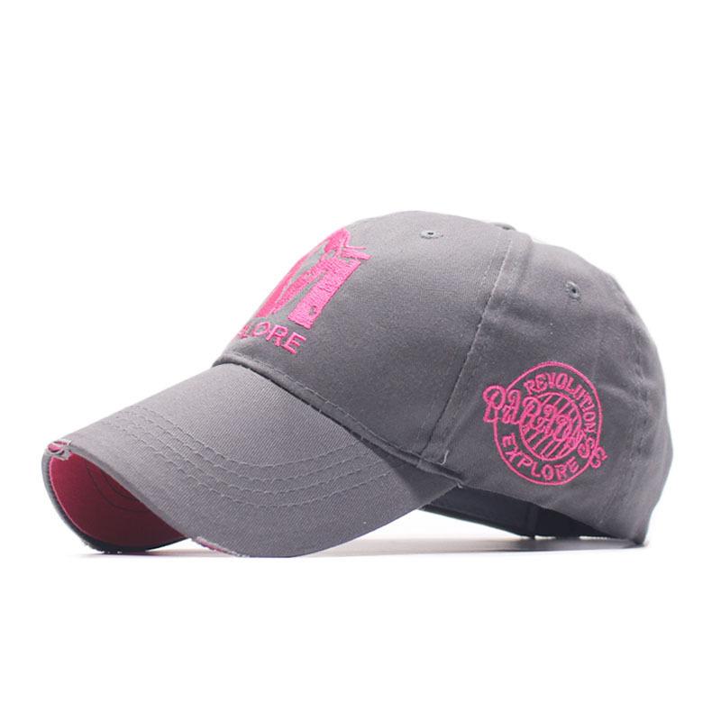 Spring and summer new M wolf baseball cap/Wolf-M Lee Minyu hat/embroidered wolf hip-hop hat