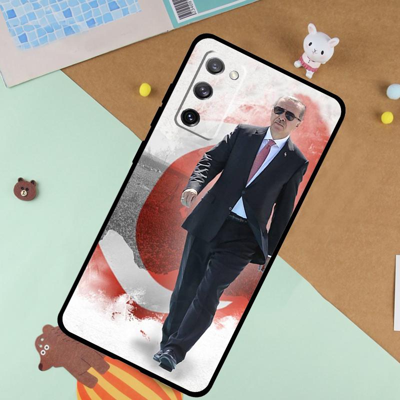 President Turkey Recep Tayyip Soft Case For Samsung Galaxy S25 Ultra S9 S10 S20 S22 S21 Plus S23 FE S24 Ultra Funda Cover