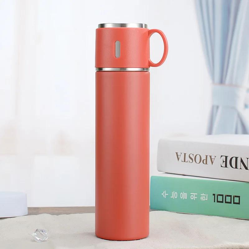 Stainless Steel Insulated Keep Cool Thermos Cup Bottle Vacuum Flasks Thermos Double Wall Insulated Cup Travel