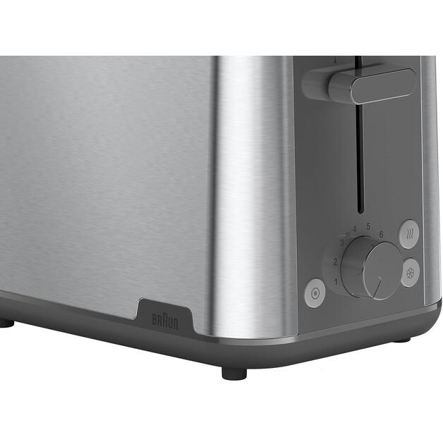 Тостер Braun HT 1510 GY PurShine (0X23010049)