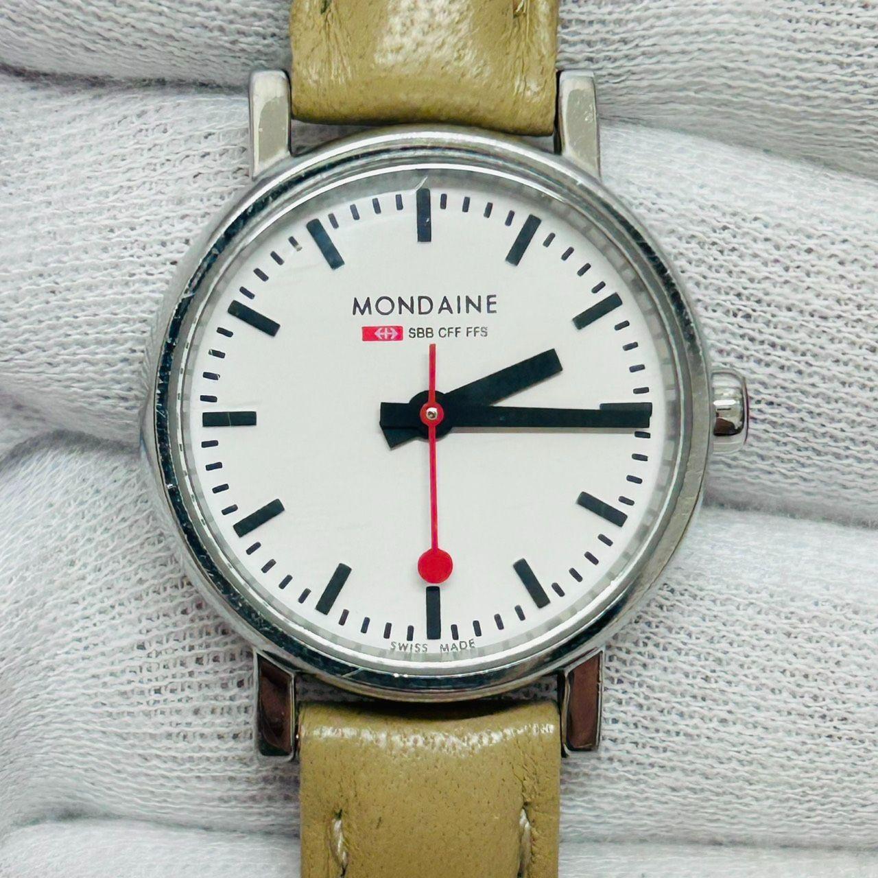 Used S [Junk item] Mondaine ladies watch, operation not confirmed, crown movable, no box