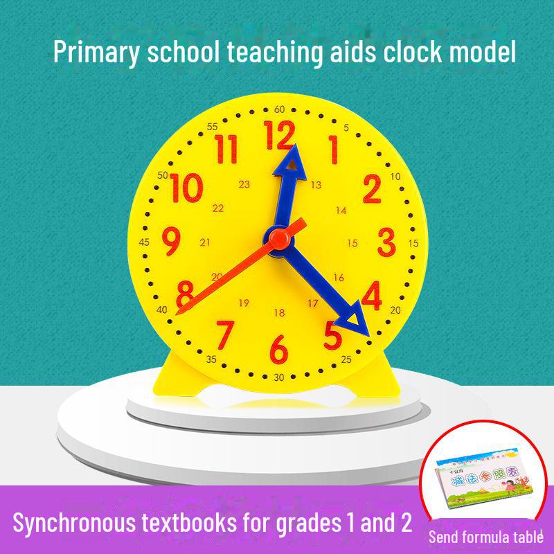 Primary School Teaching Clock – Time Recognition Tool for 1st & 2nd Graders