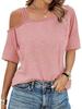 2024 Women's Casual Off-the-Shoulder Short-Sleeve T-Shirt